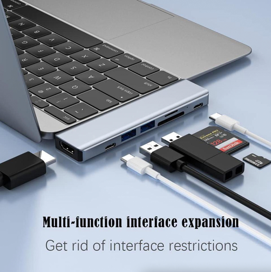 AeroHub™ Pro – Multiport USB-C Extension for MacBook