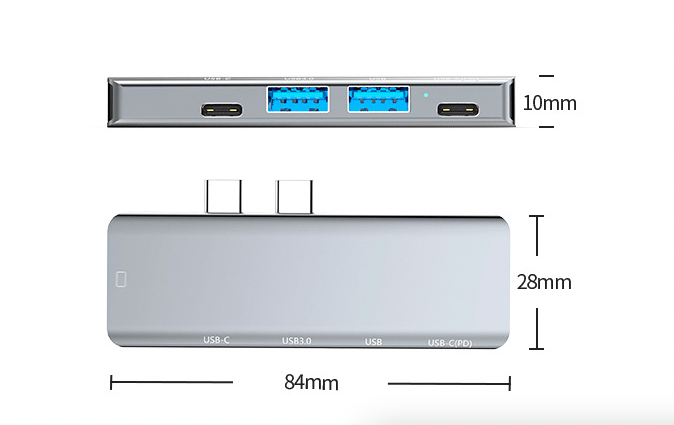 AeroHub™ Pro – Multiport USB-C Extension for MacBook
