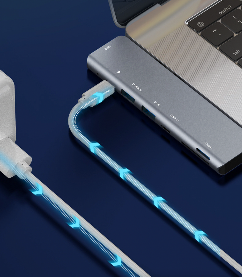 AeroHub™ Pro – Multiport USB-C Extension for MacBook