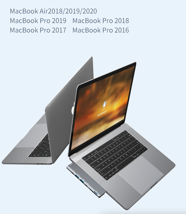 AeroHub™ Pro – Multiport USB-C Extension for MacBook