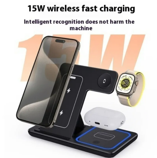 AeroRelief™ 3-in-1 Foldable Wireless Charging Stand