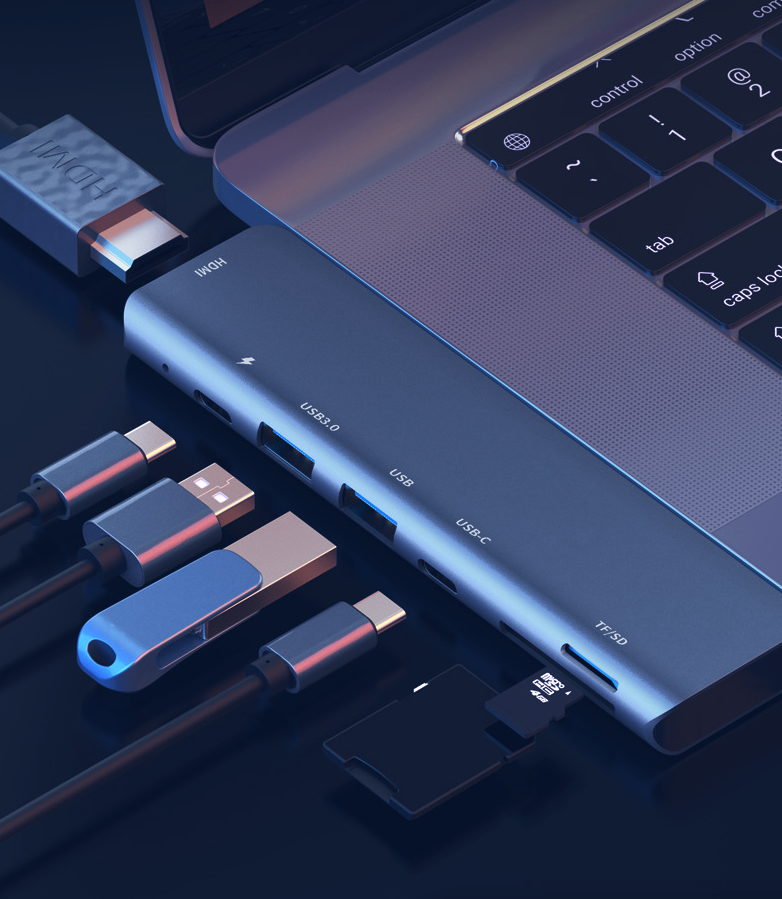 AeroHub™ Pro – Multiport USB-C Extension for MacBook