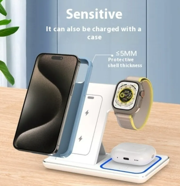 AeroRelief™ 3-in-1 Foldable Wireless Charging Stand
