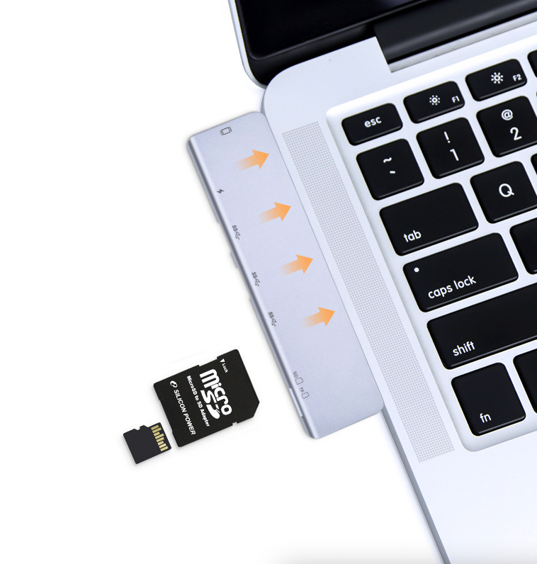 AeroHub™ Pro – Multiport USB-C Extension for MacBook