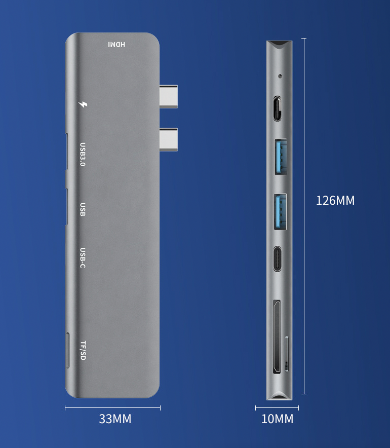 AeroHub™ Pro – Multiport USB-C Extension for MacBook