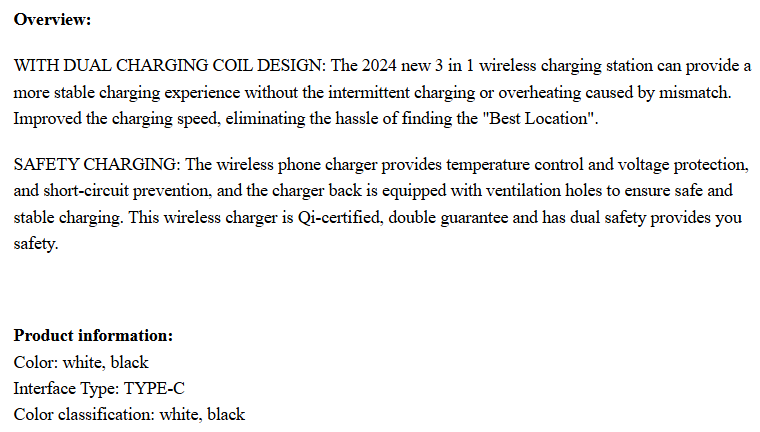 AeroRelief™ 3-in-1 Foldable Wireless Charging Stand