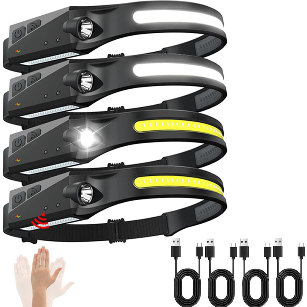 Sogidon 230° Wide Beam LED Headlamps 4-Pack
