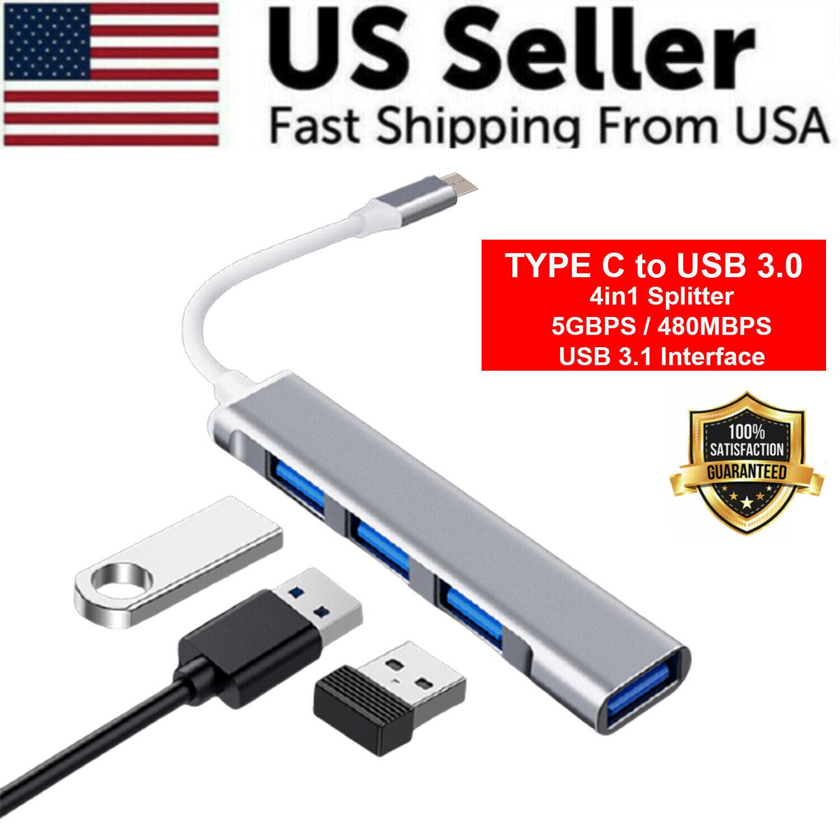 AeroHub™ Pro – Multiport USB-C Extension for MacBook